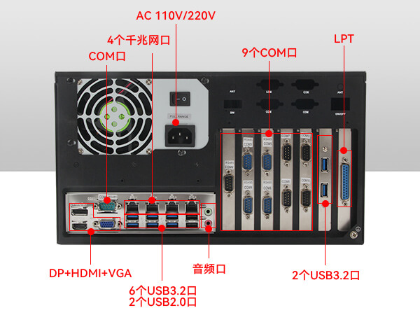 酷睿10代工控機(jī),機(jī)器視覺工業(yè)電腦