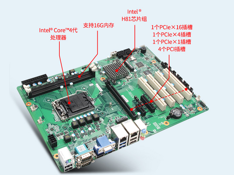 酷睿4代工控機,610L工業(yè)電腦