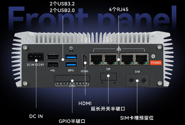 東田無風扇嵌入式工控機工控機端口.png